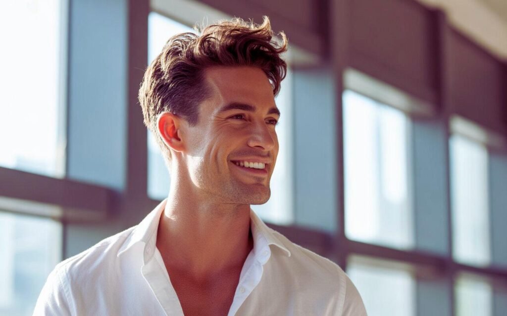 Mental Health Gets A Boost for a men looking glossy